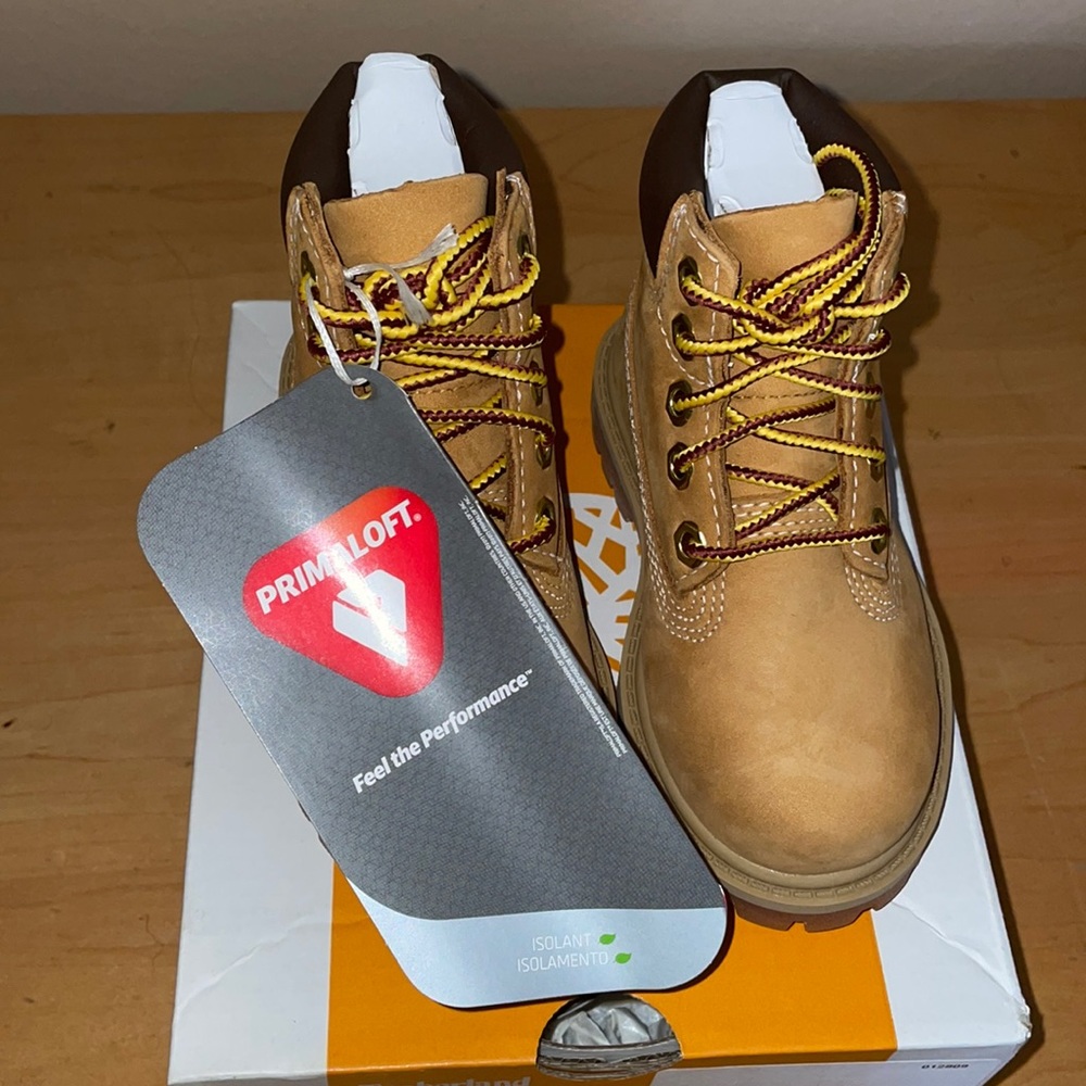 Timberland waterproof 6M/M toddler brand new/never worn